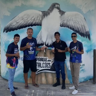 A Som Maior FM, com olhos de águia, observando cada detalhe do incrível Parque dos Falcões!